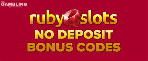 ruby slots no deposit bonus codes free spins|Ruby Slots Casino No Deposit Bonuses .